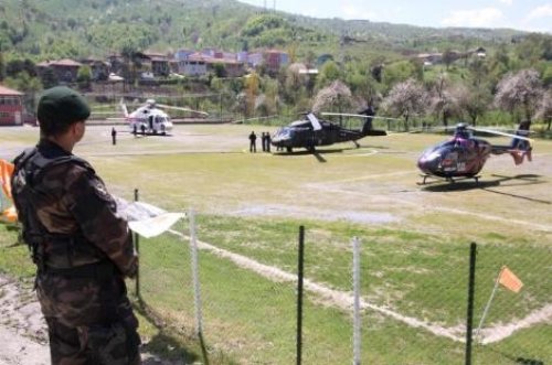 Başbakan Erdoğan'a 3 helikopterli koruma 1