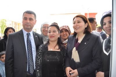 Tülay Selamoğlu, seçim bürosu açılışı yaptı 22