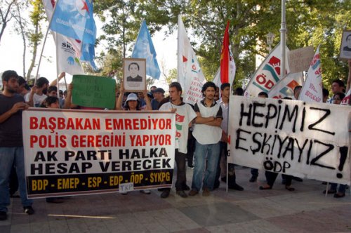 Mecidiyeköy'de Hopa protestosu 8
