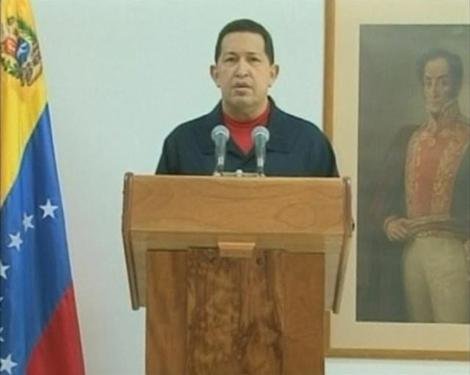 Venezüellalılar Chavez'e ağladı 1