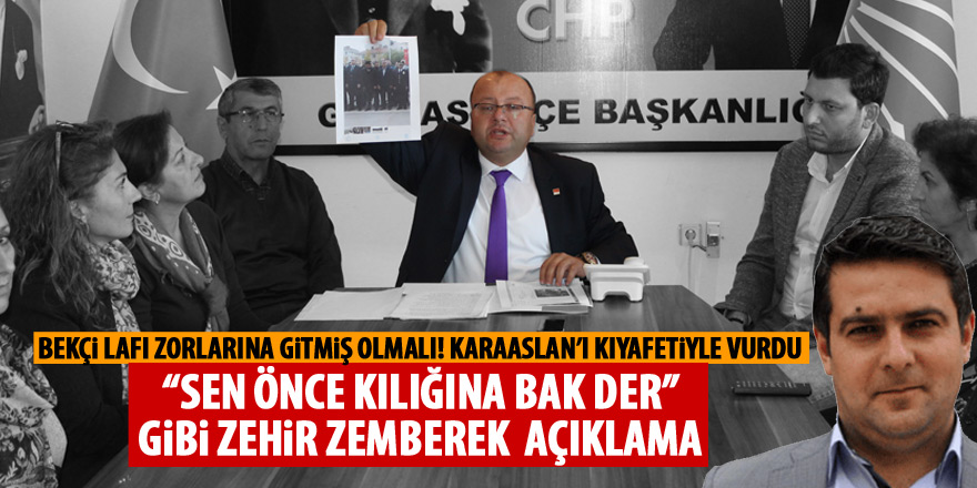 CHP'de zehir zemberek Osman Karaaslan açıklaması