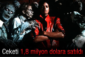 Michael Jackson'ın ceketi 1,8 milyon dolara satıldı