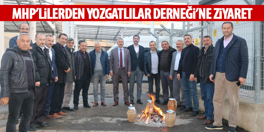 MHP’lilerden Yozgatlılar Derneği'ne ziyaret