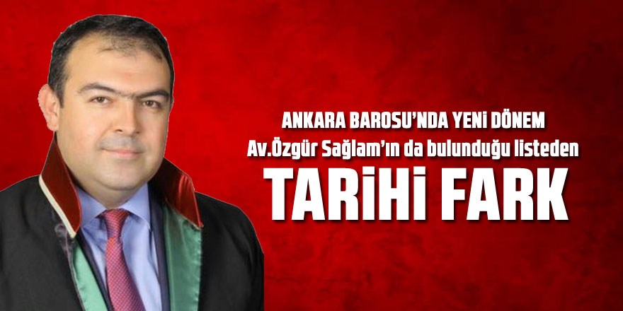 Ankara Barosu'nda yeni başkan Mustafa Köroğlu oldu