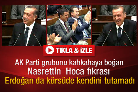 Erdoğan'ın fıkrası AKP grubunu güldürdü - İzle
