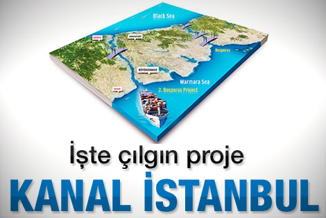 Erdoğan'ın çılgın projesini açıkladı: İstanbul'a 2. boğaz