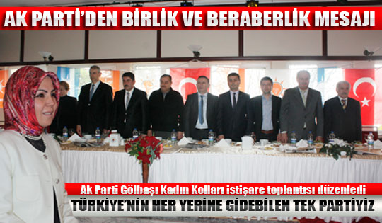 AK Parti'den istişare toplantısı