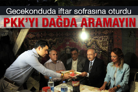 Kılıçdaroğlu: PKK'yı dağda aramayın