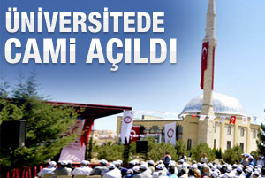 Nevşehir Üniversitesi'nde cami açıldı