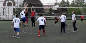 İtfaiyecilerden voleybol turnuvası