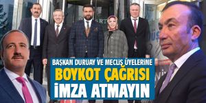 Mehmet Atak'tan boykot çağrısı