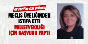 Belma Erdoğan milletvekilliği için istifa etti