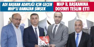 MHP'li Ramazan Şimşek çalışmalarını tamamladı