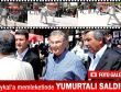 Antalya'da Baykal'a yumurtalı saldırı