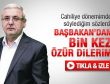 Metiner Erdoğan'dan özür diledi