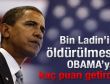 Bin Ladin'in öldürülmesi Obama'ya kaç puan getirdi