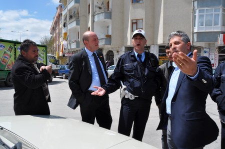 CHP Seçim aracı kaza yaptı 7