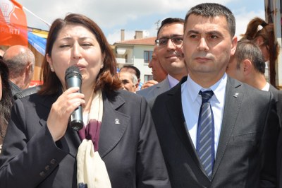 Tülay Selamoğlu, seçim bürosu açılışı yaptı 14