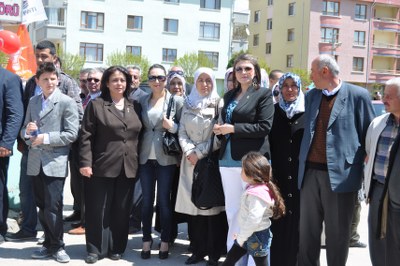 Tülay Selamoğlu, seçim bürosu açılışı yaptı 4