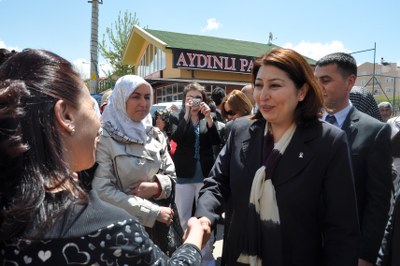 Tülay Selamoğlu, seçim bürosu açılışı yaptı 7
