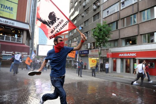 Mecidiyeköy'de Hopa protestosu 7