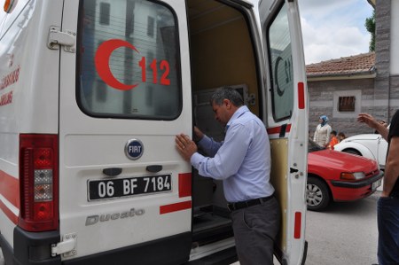 Hüseyin Çakmak trafik kazası geçirdi 8