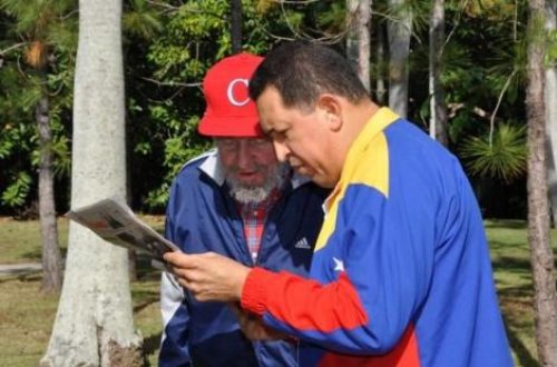 Venezüellalılar Chavez'e ağladı 11