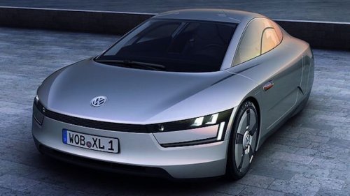 VW'den tek kişilik elektrikli otomobil XL1 4