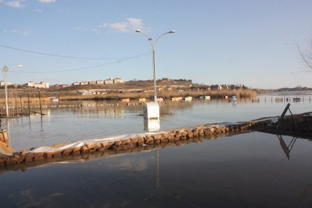 Çay Bahçesi de sular altında kaldı 6
