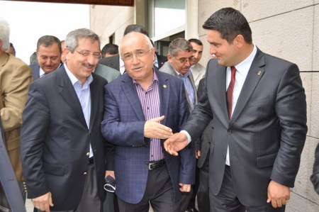 Yunus Emre Camii Çiçek'in katılımıyla açıldı 60