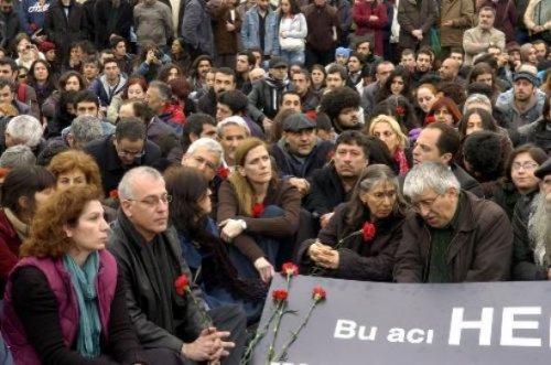 Taksim'deki anma töreninde gerginlik 7