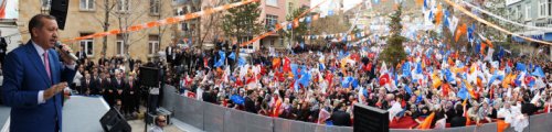 AKP'nin ilk seçim mitingi Bayburt'ta 13