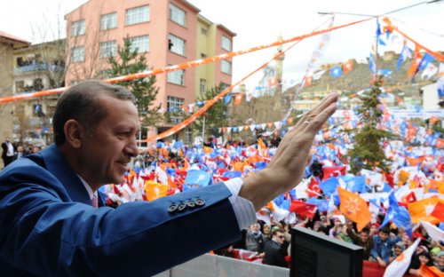 AKP'nin ilk seçim mitingi Bayburt'ta 14