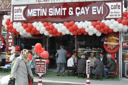 Metin Çay ve Simit evi açıldı