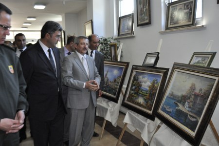 Halk Eğitim Müdürlüğü Ebru ve Resim Sergisi 12