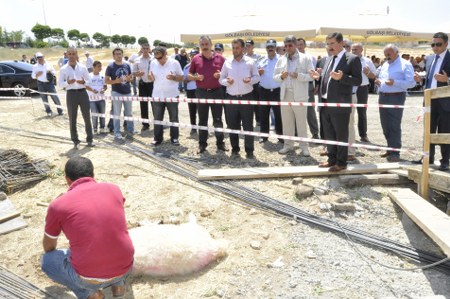 İncek kültür merkezine ilk harç 21