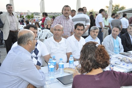 Gökçek, Gölbaşı'nda halk iftarında 12