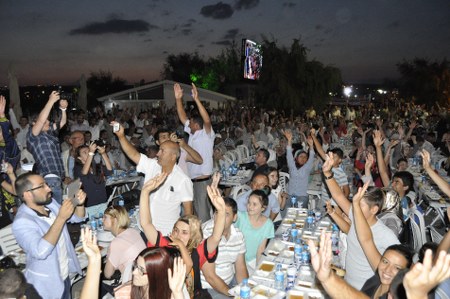 Gökçek, Gölbaşı'nda halk iftarında 36