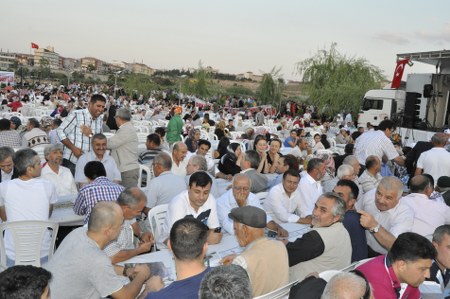 Gökçek, Gölbaşı'nda halk iftarında 4