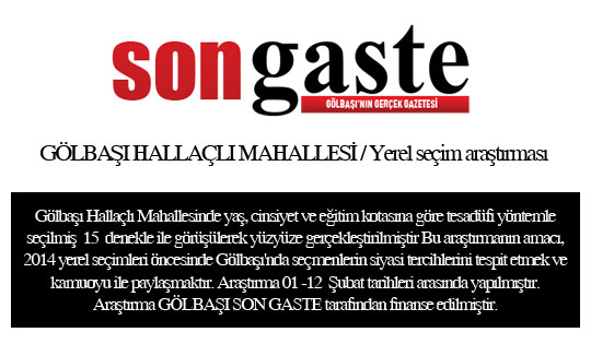 54 mahallede birebir anket (İŞTE SONUÇLAR) 54