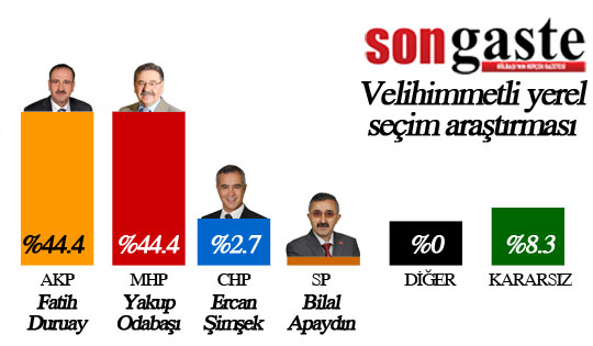 54 mahallede birebir anket (İŞTE SONUÇLAR) 67