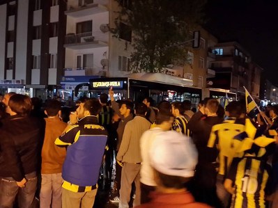 Gölbaşı'nda Fenerbahçeli Taraftarların Şampiyonluk Sevinci 7
