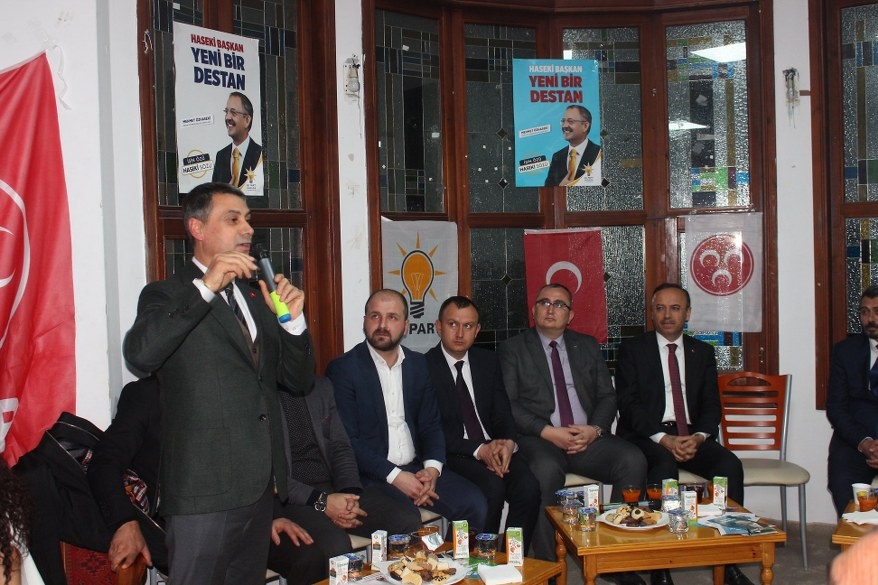 MHP'li Selahattin Korkmaz'dan miting gibi program 16