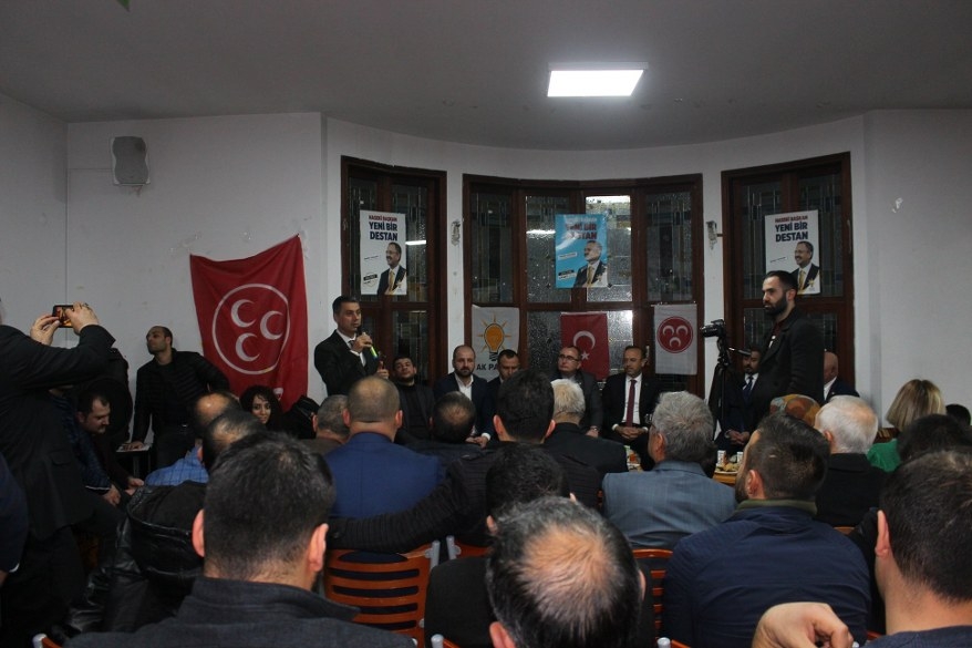 MHP'li Selahattin Korkmaz'dan miting gibi program 6