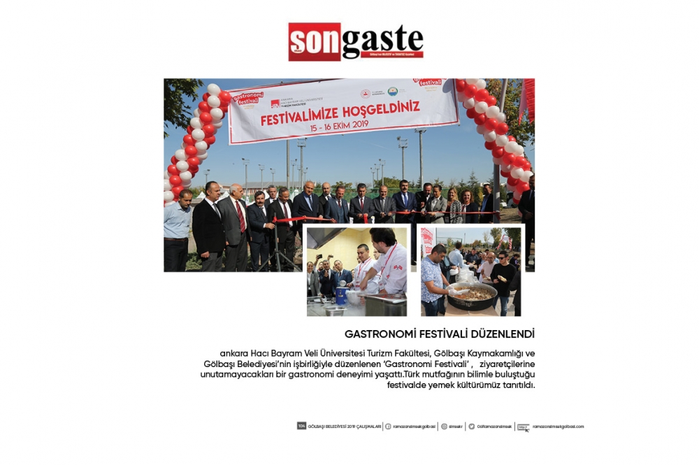 Gölbaşı Belediye Başkanı Ramazan Şimşek 1 yıllık hizmetler 104