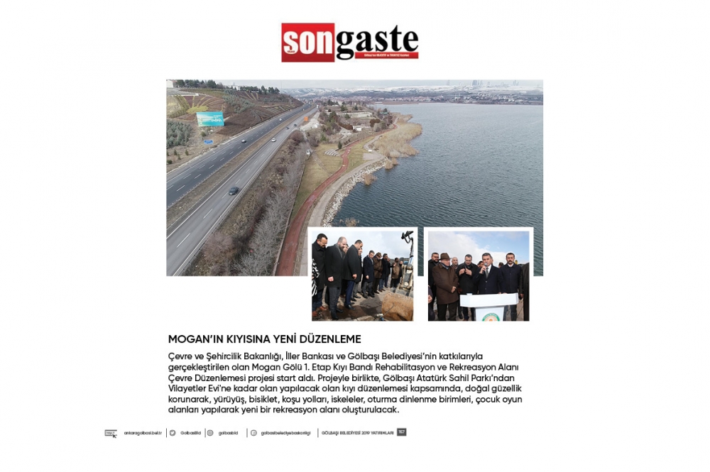 Gölbaşı Belediye Başkanı Ramazan Şimşek 1 yıllık hizmetler 157