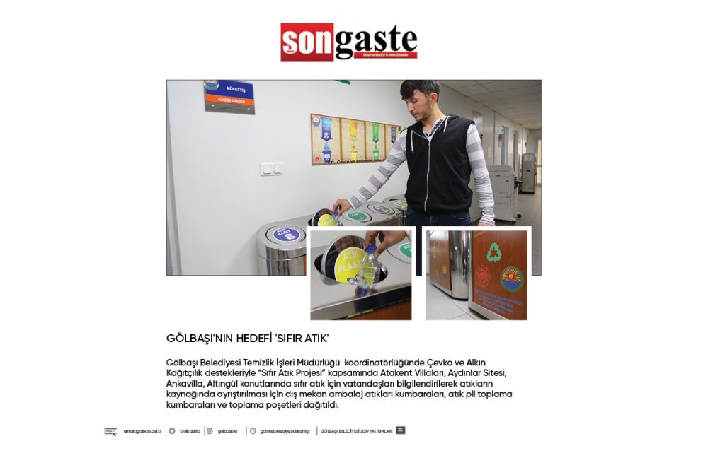 Gölbaşı Belediye Başkanı Ramazan Şimşek 1 yıllık hizmetler 35