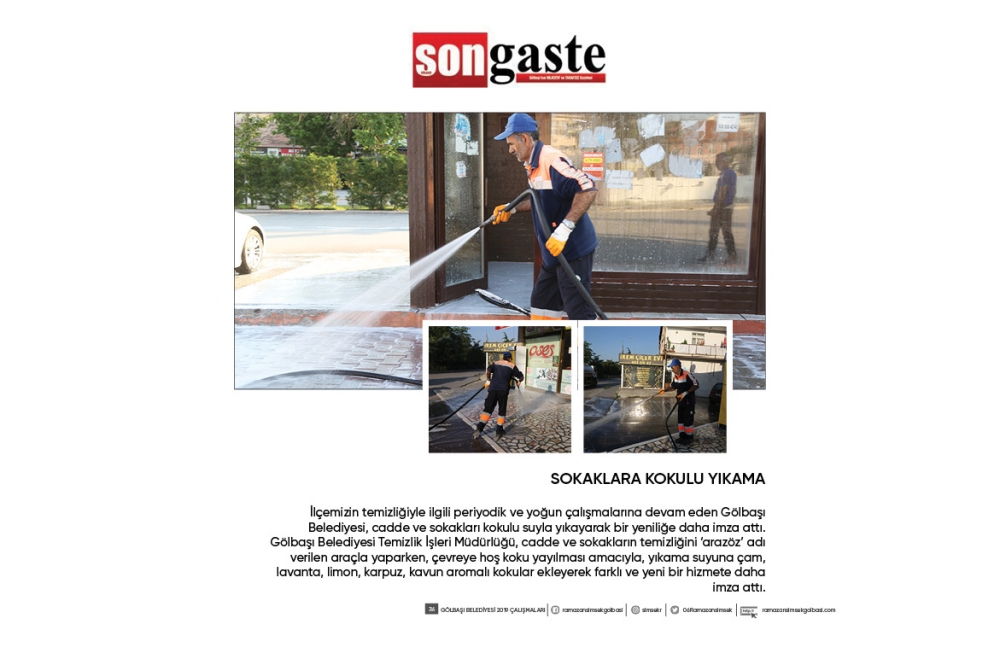 Gölbaşı Belediye Başkanı Ramazan Şimşek 1 yıllık hizmetler 36