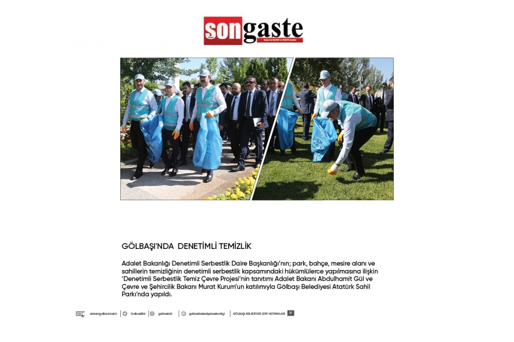 Gölbaşı Belediye Başkanı Ramazan Şimşek 1 yıllık hizmetler 37