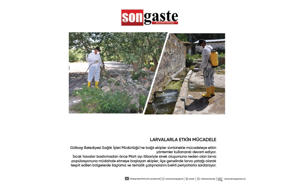 Gölbaşı Belediye Başkanı Ramazan Şimşek 1 yıllık hizmetler 50